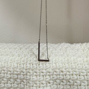 L necklace